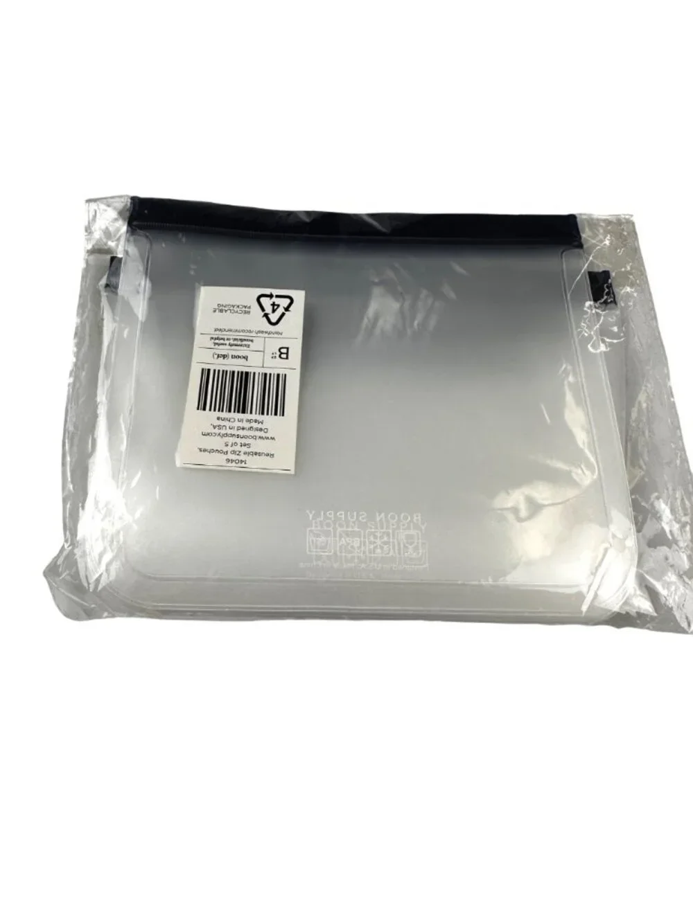 5 Boon Reusable Food Storage Bags Zip Closure Eco Friendly BPA-Free NIP